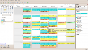 Family calendar